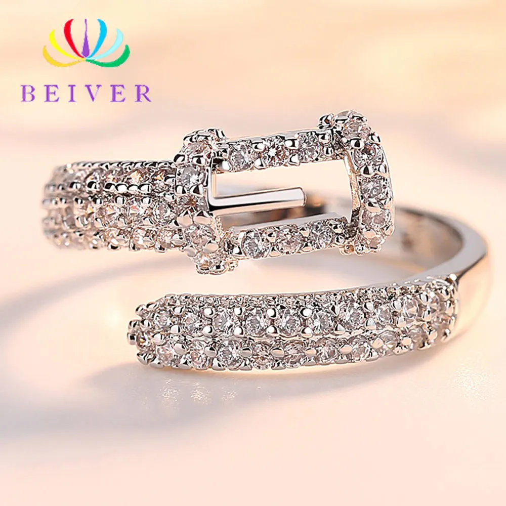 Adjustable Ring Charming Zircon Jewelry White Gold Color Austrian Micro Pave Crystal Zircon Finger Rings Jewelry Fashion Gift
Adjustable Ring Charming Zircon Jewelry White Gold Color Austrian Micro Pave Crystal Zircon Finger Rings Jewelry Fashion Gift