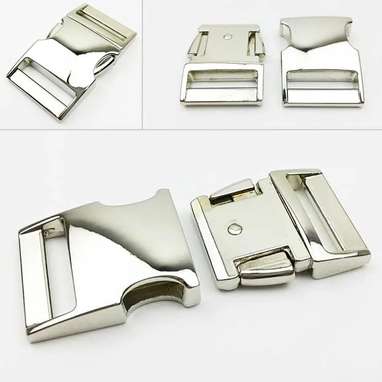 15mm/20mm Side Release Contoured Curved Metal Buckle for Bag Leather DIY Paracord Bracelet Accessories
15mm/20mm Side Release Contoured Curved Metal Buckle for Bag Leather DIY Paracord Bracelet Accessories