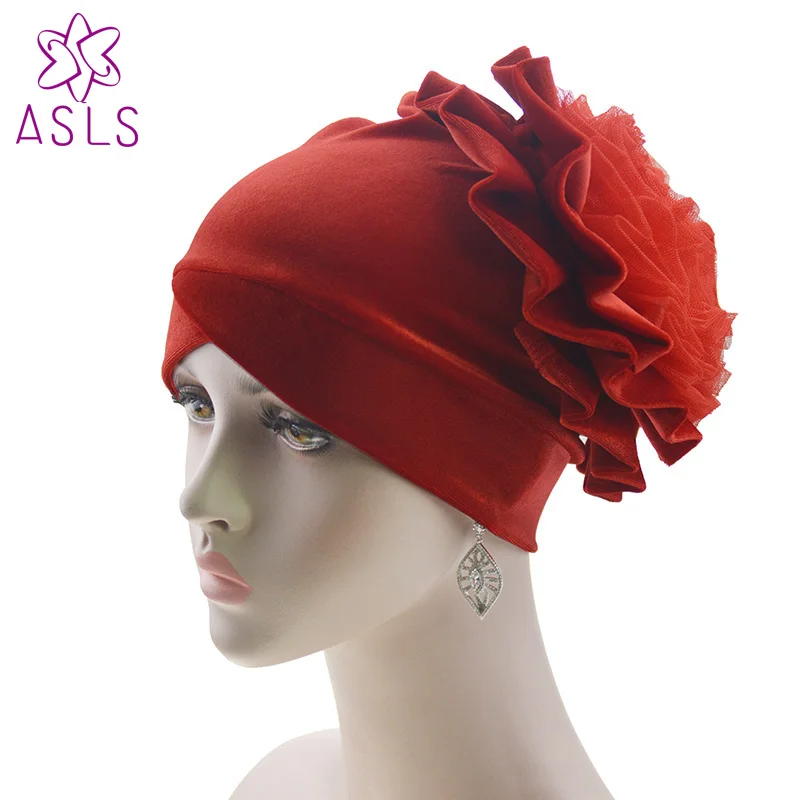 New Fashion Velvet Flower India Turban Cap Chemo Beanie For Hair Loss Muslim Scarf Hijab Islamic Turban for women
New Fashion Velvet Flower India Turban Cap Chemo Beanie For Hair Loss Muslim Scarf Hijab Islamic Turban for women