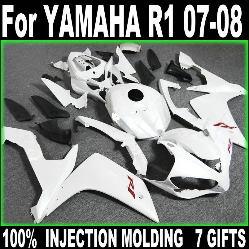 Fit for YAMAHA injection molding fairings R1 2007 2008 white black motorcycle fairing kit YZF R1 07 08 HZ05
Fit for YAMAHA injection molding fairings R1 2007 2008 white black motorcycle fairing kit YZF R1 07 08 HZ05
