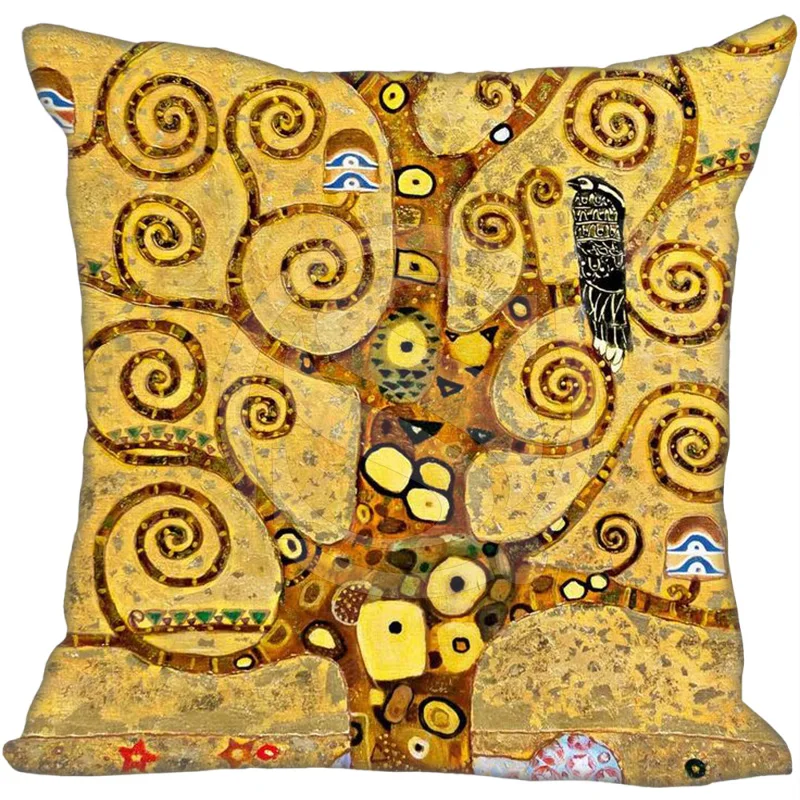 New Arrival Custom Pillow Case Gustav Klimt Painting Life Tree Pillowcase zipper 35x35 cm (One side) F922
New Arrival Custom Pillow Case Gustav Klimt Painting Life Tree Pillowcase zipper 35x35 cm (One side) F922