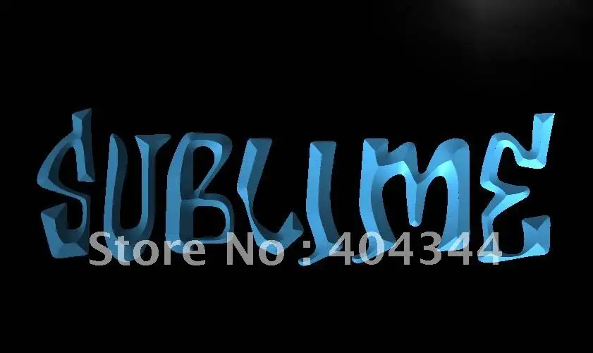 LF157- Sublime LED Neon Light Sign home decor crafts