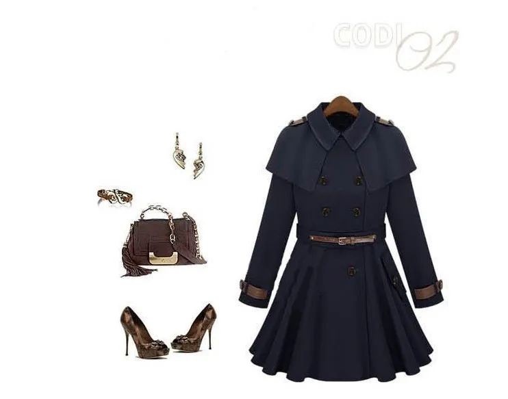 2017 Spring/Autumn Classic Double Breasted Women Trench, Popular Cape Style Ladies Wind Coat
2017 Spring/Autumn Classic Double Breasted Women Trench, Popular Cape Style Ladies Wind Coat