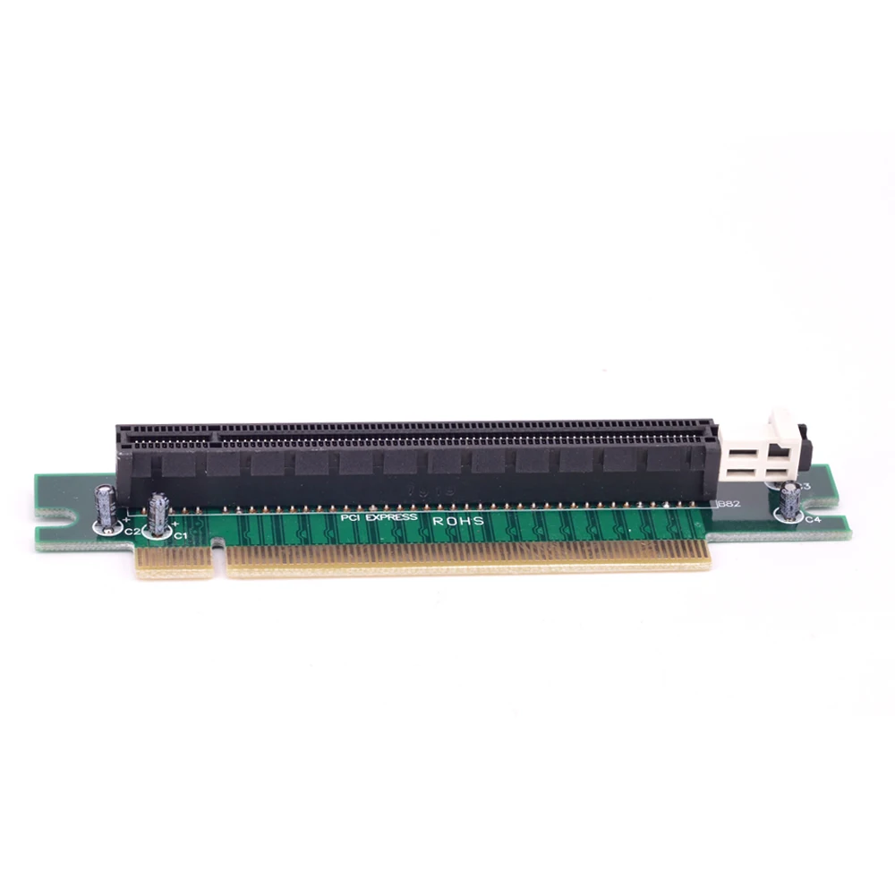 90 degree PCI Express 16x Male to Female Riser Card Right Angle PCI-E x16 to 16x slot Extension Adapter 1U 2U PC Server Case
90 degree PCI Express 16x Male to Female Riser Card Right Angle PCI-E x16 to 16x slot Extension Adapter 1U 2U PC Server Case
