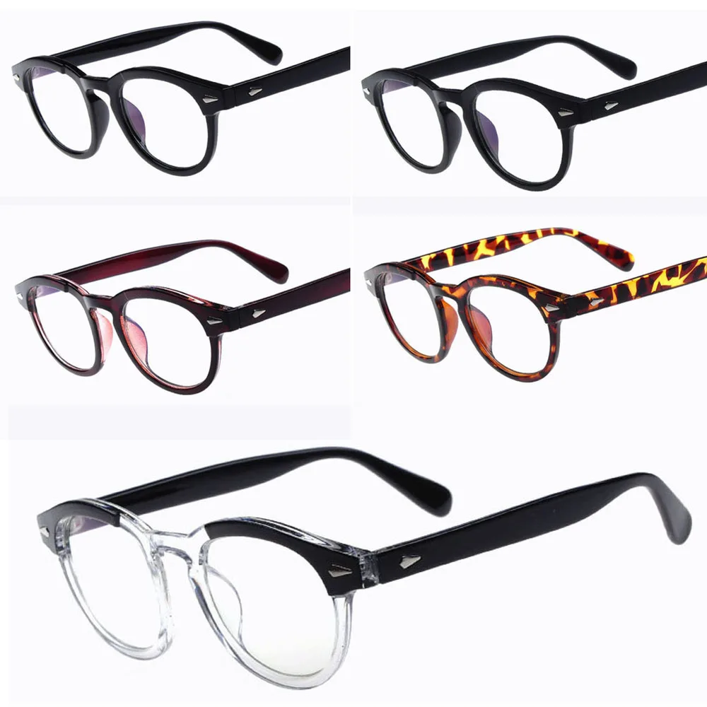 2018 Fashion Glasses Frames Woman Man Eyeglasses Frame for Myopia Vew Plica Eye Plain Mirror Glass Vintage Black A2 | Аксессуары для