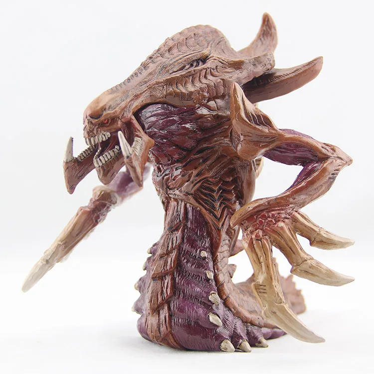 Zerg StarCraft Overmind Lurker игрушка модель Hydralisk Размер 19 см|Мебельные аксессуары| |