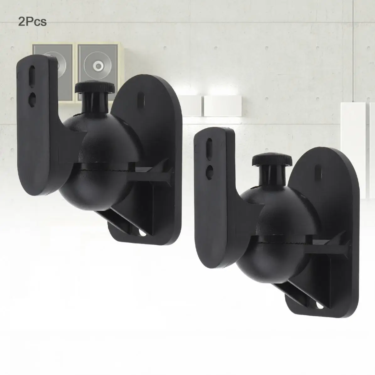 2pcs/lot Practical Universal SW-03B 5KG Black ABS Plastics Wall Mounted Bracket for Speaker and Loudspeaker Box
2pcs/lot Practical Universal SW-03B 5KG Black ABS Plastics Wall Mounted Bracket for Speaker and Loudspeaker Box