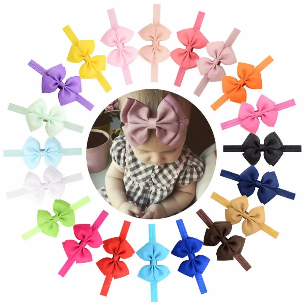 1 шт. Детская повязка на голову с бантом 3 55 дюйма|hair band hair|elastic hair bandselastic |