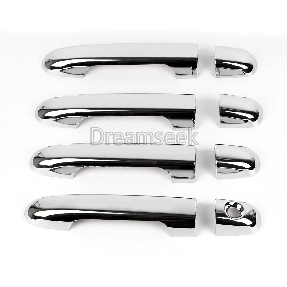 

Car Exterior Door Handle Cover with Smart Keyhole for Hyundai Accent Solaris Verna Brio Avega Sonata Elantra Chrome Molding Trim