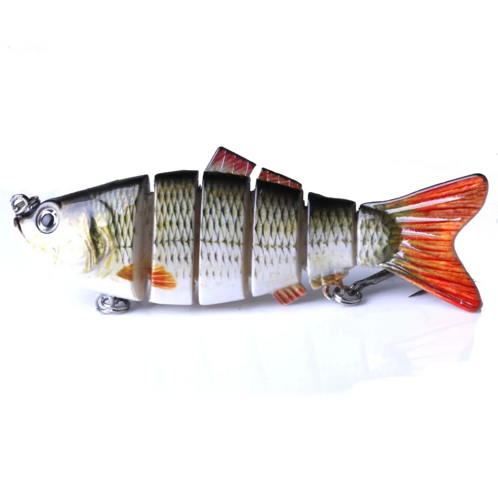Fishing Lure 10cm 20g 3D Eyes 6-Segment Lifelike Fishing Hard lure wobblers Crankbait Jerkbait 2 Hook Fishing Baits Pesca Cebo
Fishing Lure 10cm 20g 3D Eyes 6-Segment Lifelike Fishing Hard lure wobblers Crankbait Jerkbait 2 Hook Fishing Baits Pesca Cebo