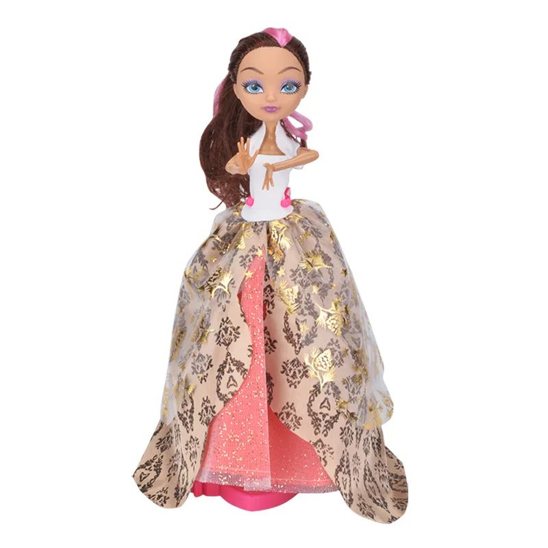 Бесплатная доставка 3 шт./лот Монстр Jimusuhutu совместных Кукла Дракулаура/Clawdeen