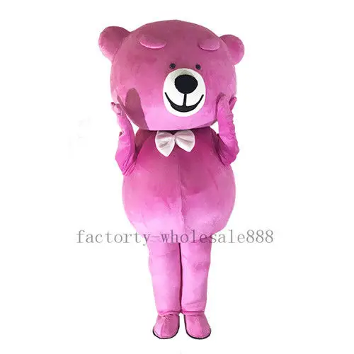 New Adult Best Sale Foam Pink Bear Fancy Cartoon Mascot Costume Plush Christmas Fancy Dress Halloween Mascot Costume
New Adult Best Sale Foam Pink Bear Fancy Cartoon Mascot Costume Plush Christmas Fancy Dress Halloween Mascot Costume
