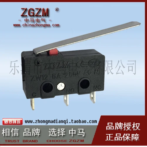 HWEXPRESS 50PCS Fretting Switch 3 Foot ZW10-C SS-5GL111 The Same Type Copper Contact 3-5A Copper Paper
HWEXPRESS 50PCS Fretting Switch 3 Foot ZW10-C SS-5GL111 The Same Type Copper Contact 3-5A Copper Paper