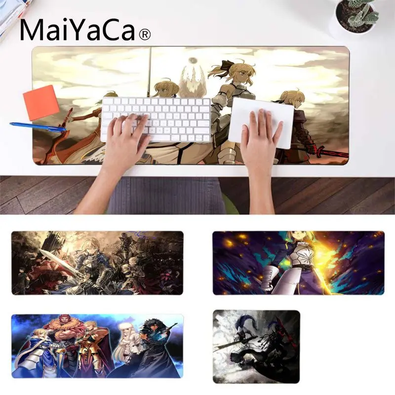 Красивое аниме MaiYaCa мультфильм Fate Zero высокоскоростной новый коврик для мыши