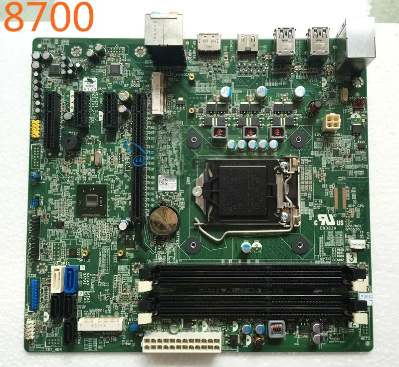 Материнская плата для настольного ПК DELL XPS 8700, CN-0KWVT8 Z87 LGA1150, 100% протестированная
Материнская плата для настольного ПК DELL XPS 8700, CN-0KWVT8 Z87 LGA1150, 100% протестированная