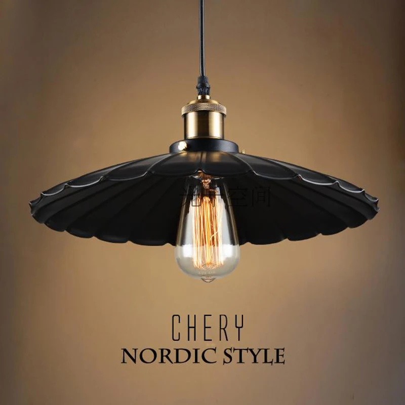 Mordern Nordic Ретро подвесные светильники блеск Moderne Industriel гладить чердак античный