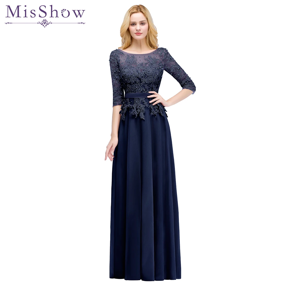 Misshow Elegant Prom Dresses Long Pink Chiffon Gown Lace Applique Pearl Half Sleeve vestidos de gala 2019
Misshow Elegant Prom Dresses Long Pink Chiffon Gown Lace Applique Pearl Half Sleeve vestidos de gala 2019