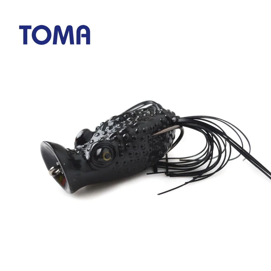 Приманка рыболовная TOMA в виде лягушки 60 мм 15 г|soft baits|lure soft baitfrog fishing lure |