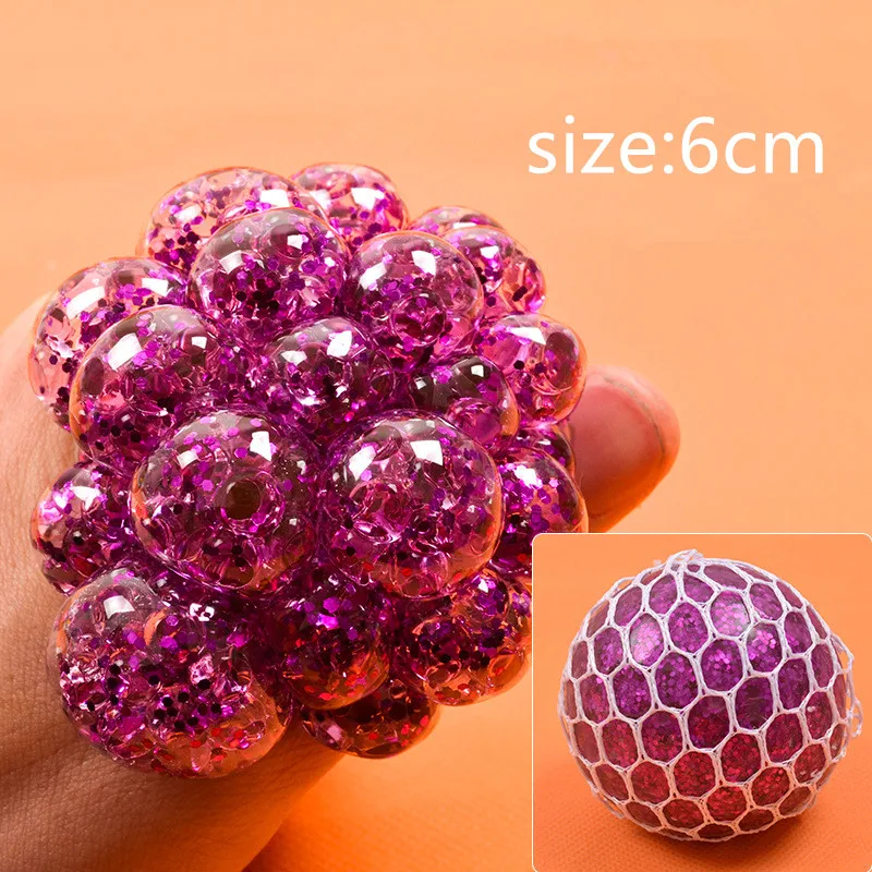 6pcs Funny Stress Ball Novetly Squeeze Ball Hand Wrist Exercise Anti stress Slime Ball Toy Colorful Rainbow Squishy Animals Toys
6pcs Funny Stress Ball Novetly Squeeze Ball Hand Wrist Exercise Anti stress Slime Ball Toy Colorful Rainbow Squishy Animals Toys