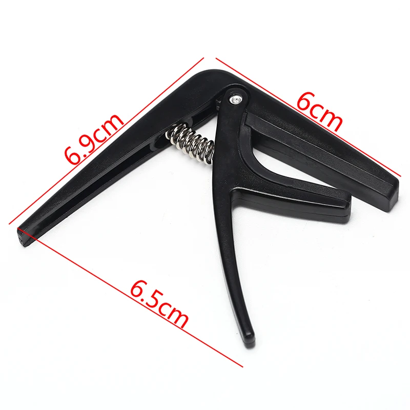 1PCS Black Color Ukulele Capo Single-handed Quick Change Ukelele Capo Plastic Steel Guitar Parts & Accessories
1PCS Black Color Ukulele Capo Single-handed Quick Change Ukelele Capo Plastic Steel Guitar Parts & Accessories