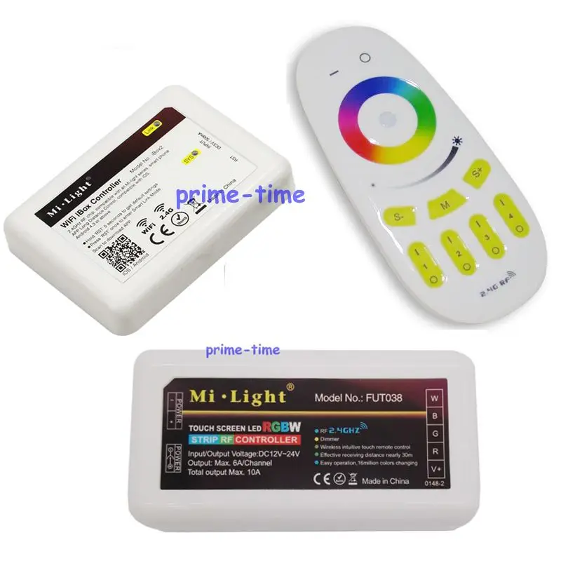 Mi.Light 2.4G Wireless RF Touch Remote, 4-zone RGBW LED Controller, WL-Box1 WiFi Different Combination For RGBW RGBWW Strip
Mi.Light 2.4G Wireless RF Touch Remote, 4-zone RGBW LED Controller, WL-Box1 WiFi Different Combination For RGBW RGBWW Strip