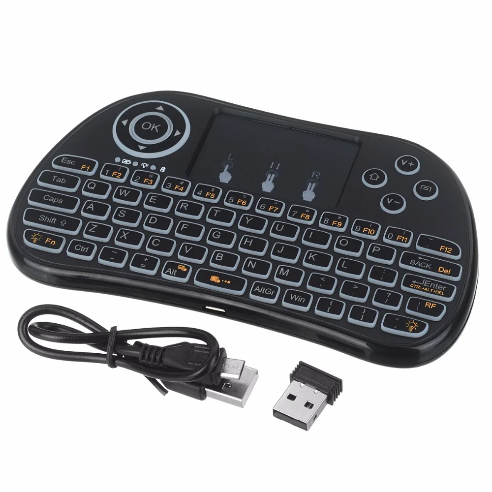 Миниатюрная Беспроводная клавиатура EUTUKEY P9 2 4G воздушная мышь USB пульт