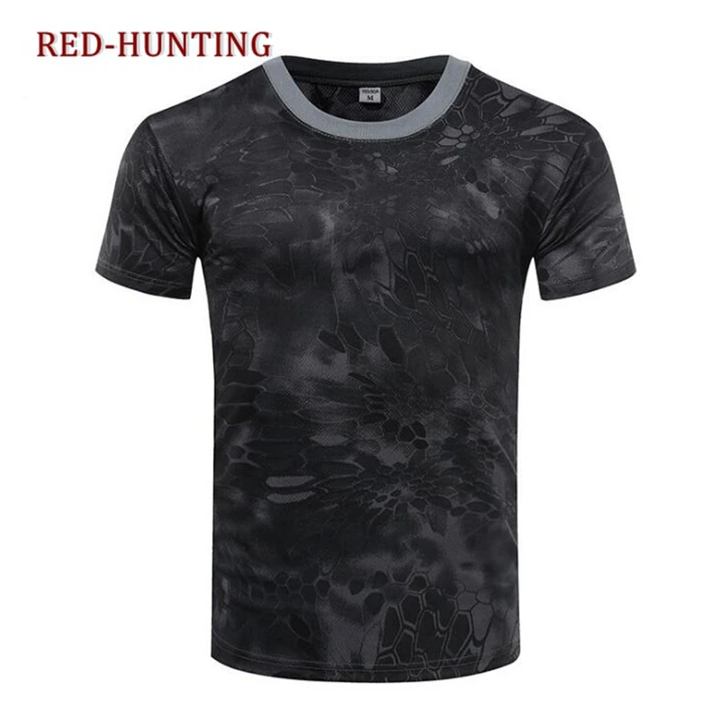 Tactical Military Camouflage T-shirt Men Breathable US Army Combat T Shirt Quick Dry Camo Outwear Camp Tees
Tactical Military Camouflage T-shirt Men Breathable US Army Combat T Shirt Quick Dry Camo Outwear Camp Tees