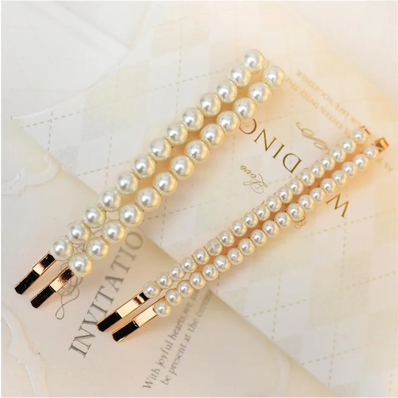 1 pair Fashion Women Simulated-pearls Braided Hair Pins Elegant Big Hair Slides Handmade Beads Hair Barrettes Bobby Pins
1 pair Fashion Women Simulated-pearls Braided Hair Pins Elegant Big Hair Slides Handmade Beads Hair Barrettes Bobby Pins