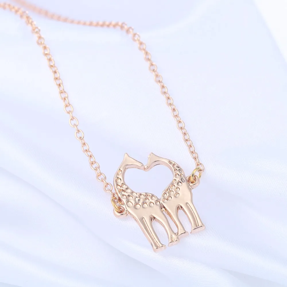 Kinitial Giraffe Pendant Necklace Couple Necklaces Heart Animal Choker Collar Gifts for Women Fashion Statement Jewelry Bijoux
Kinitial Giraffe Pendant Necklace Couple Necklaces Heart Animal Choker Collar Gifts for Women Fashion Statement Jewelry Bijoux