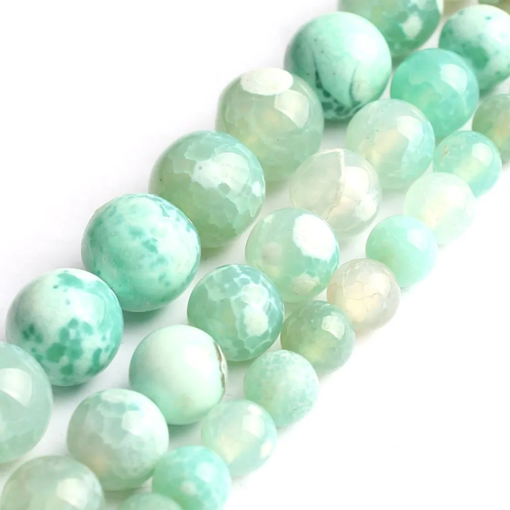 Round Green Cracked Fire Agate Beads 6/8/10mm Loose Natural Stone Beads for Jewelry Making DIY Bracelet Necklace 15'' Wholesale
Round Green Cracked Fire Agate Beads 6/8/10mm Loose Natural Stone Beads for Jewelry Making DIY Bracelet Necklace 15'' Wholesale