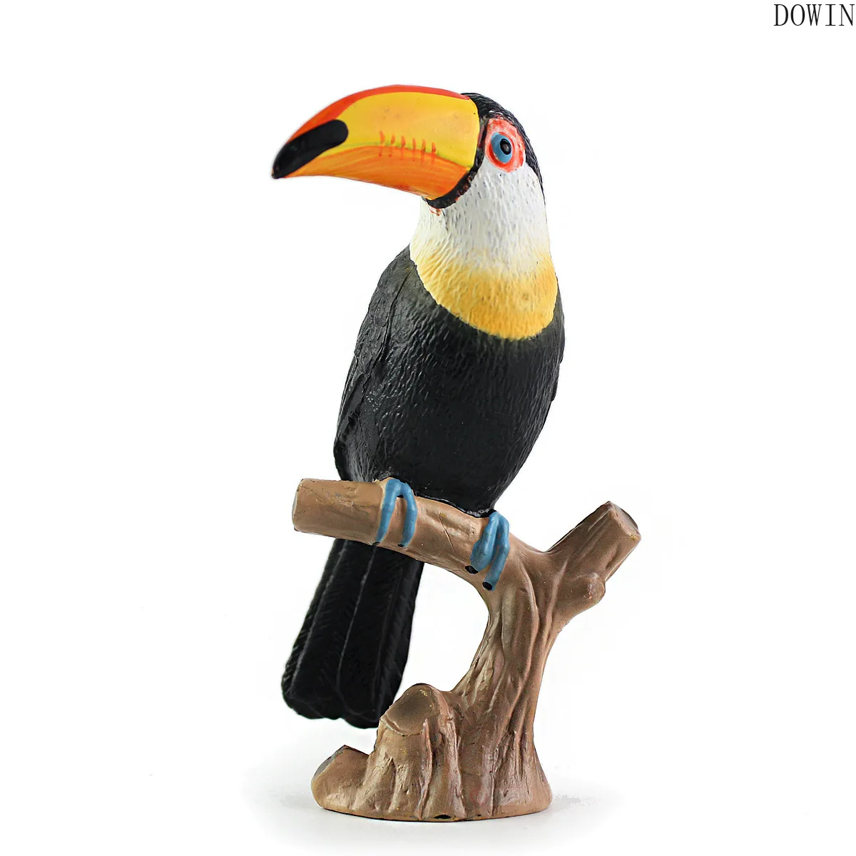 DIY Simulation Toucan Cockatoo Animal Model Bird Parrot Figurine home decor miniature garden decoration accessories modern
DIY Simulation Toucan Cockatoo Animal Model Bird Parrot Figurine home decor miniature garden decoration accessories modern