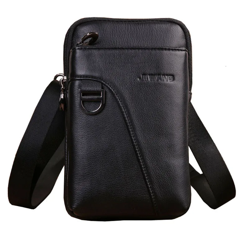 Men's Genuine Leather Waist Bag Fanny Pack Mobile Phone Case Shoulder Bag Multi Purpose Waterproof Crossbody Bags
Men's Genuine Leather Waist Bag Fanny Pack Mobile Phone Case Shoulder Bag Multi Purpose Waterproof Crossbody Bags