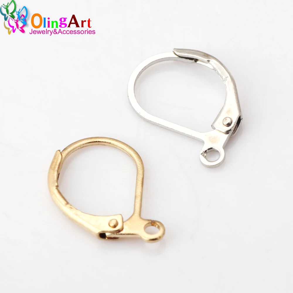 OlinglArt 12pcs/lot 13.5*10mm Copper Oval French ear clip/earrings hook wire clasp KC gold/rhodium-plated DIY jewelry making
OlinglArt 12pcs/lot 13.5*10mm Copper Oval French ear clip/earrings hook wire clasp KC gold/rhodium-plated DIY jewelry making
