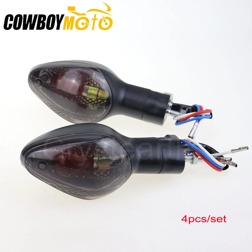 4pcs/set Motorcycle Front Rear Turn Signal Indicator Light Blinker For Honda CBR125R 2004-2011 CBR500R CBR 500R 2013 CB500X 2013
4pcs/set Motorcycle Front Rear Turn Signal Indicator Light Blinker For Honda CBR125R 2004-2011 CBR500R CBR 500R 2013 CB500X 2013