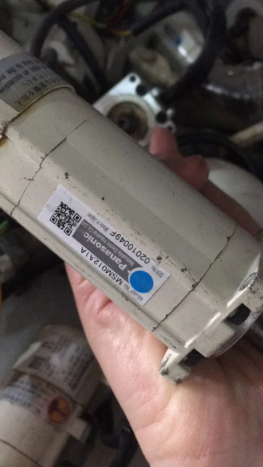 Servo motor MSM012A1A , Used one , 90% appearance new , 3 months warranty , fastly shipping
Servo motor MSM012A1A , Used one , 90% appearance new , 3 months warranty , fastly shipping