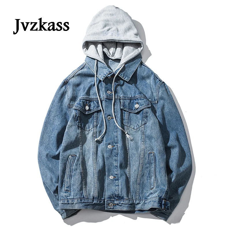 Jvzkass оверсайз стиль Harajuku стирка воды старые свободные джинсы BF с капюшоном двойная джинсовая куртка для женщин Весна Z184
Jvzkass оверсайз стиль Harajuku стирка воды старые свободные джинсы BF с капюшоном двойная джинсовая куртка для женщин Весна Z184