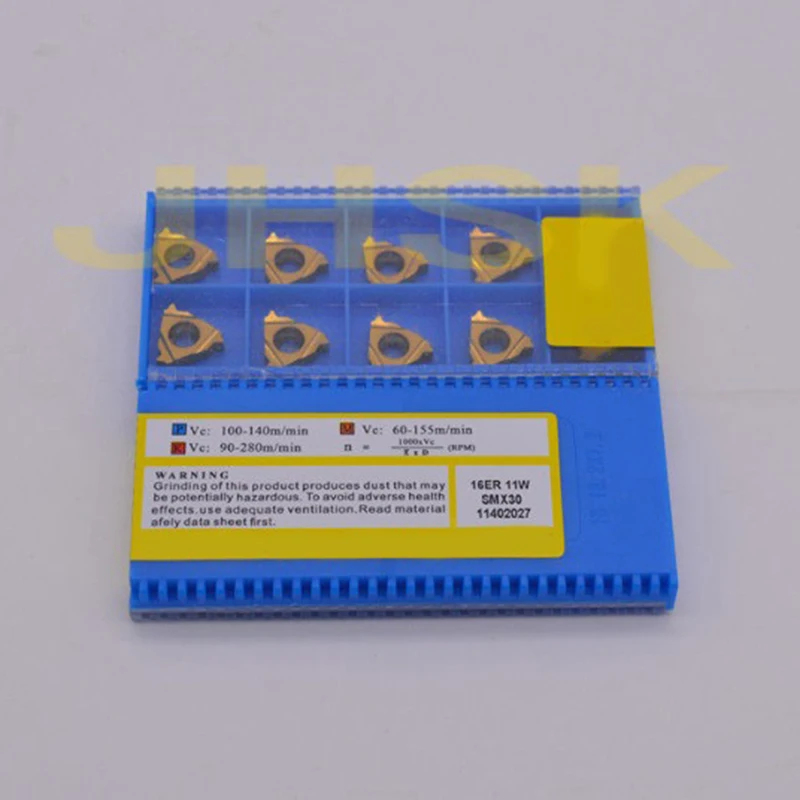 10pc SUPER/ METALLOY 16ER 11W SMX30 for steel parts processing stainless steel cnc
10pc SUPER/ METALLOY 16ER 11W SMX30 for steel parts processing stainless steel cnc