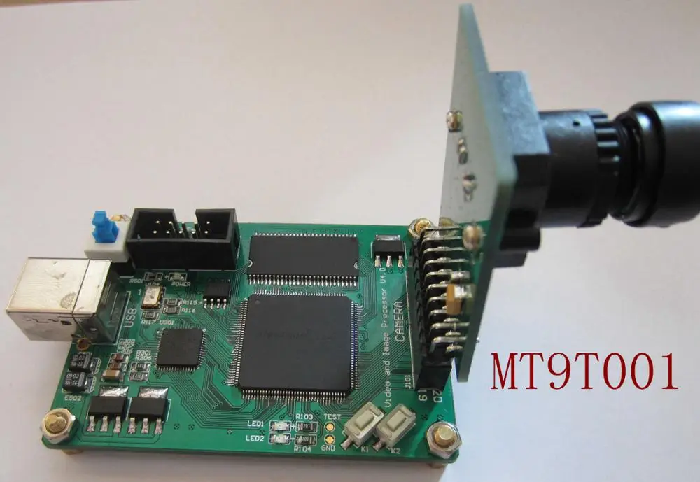 Для макетной платы FPGA + разработка системы роботизированного видения MT9T001 300 Вт камера USB карта сбора изображений
Для макетной платы FPGA + разработка системы роботизированного видения MT9T001 300 Вт камера USB карта сбора изображений