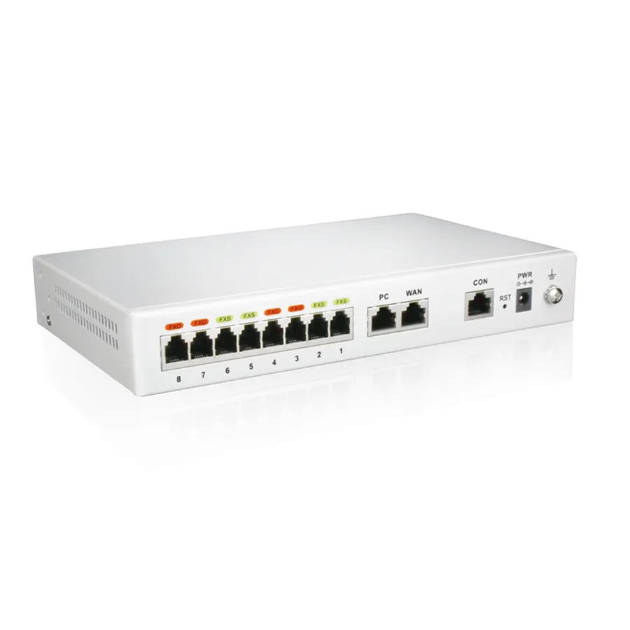 Newrock MX8G 8 шлюз VoIP для FXO предприятия с портами Mitel Сертифицированный PSTN Asterisk Elastix