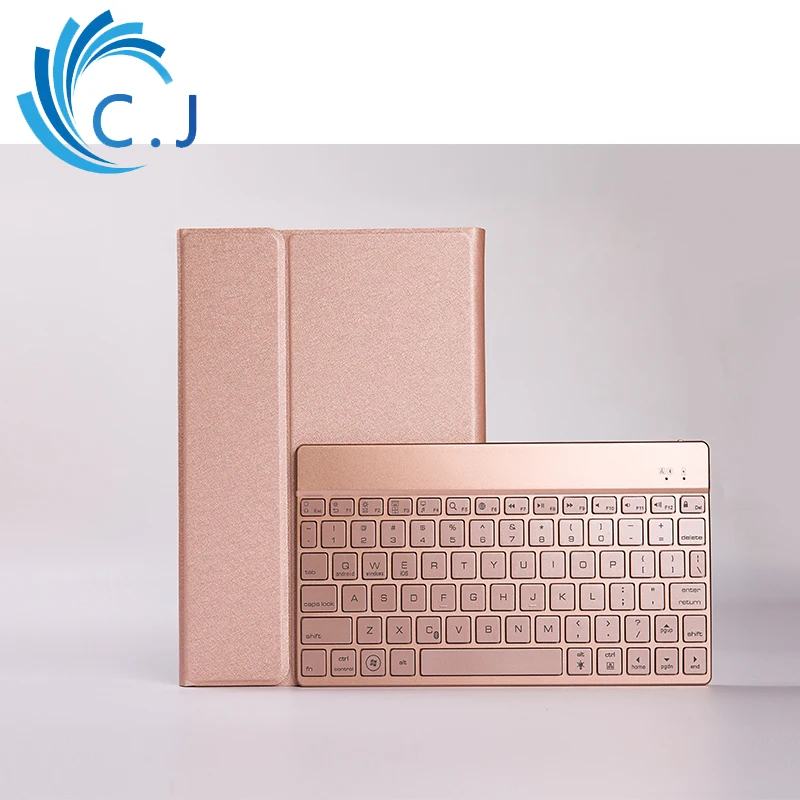 For iPad 9.7 Air 2 6 Detachable Colours Backlight Wireless Bluetooth Keyboard + Ultrathin PU Leather Case Stand Cover | Компьютеры и