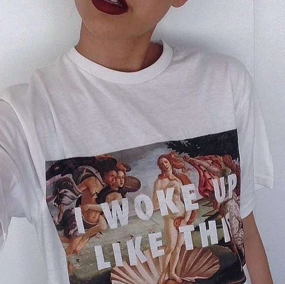 Fashionshow-JF Woke Up Like This Venus T-shirt Flawless Tee Indie Retro Funny Top Short Sleeve O-Neck Tops Tee Shirts
Fashionshow-JF Woke Up Like This Venus T-shirt Flawless Tee Indie Retro Funny Top Short Sleeve O-Neck Tops Tee Shirts