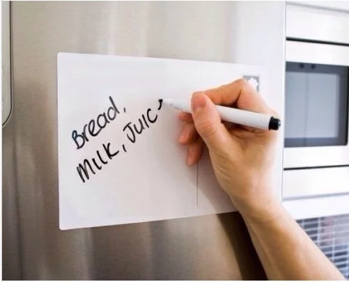 A5 Small Vinyl Fridge Magnet Whiteboard Family Office Memo Message Reminder Notepad Planner Board Magnetic Whiteboard Marker Pen
A5 Small Vinyl Fridge Magnet Whiteboard Family Office Memo Message Reminder Notepad Planner Board Magnetic Whiteboard Marker Pen