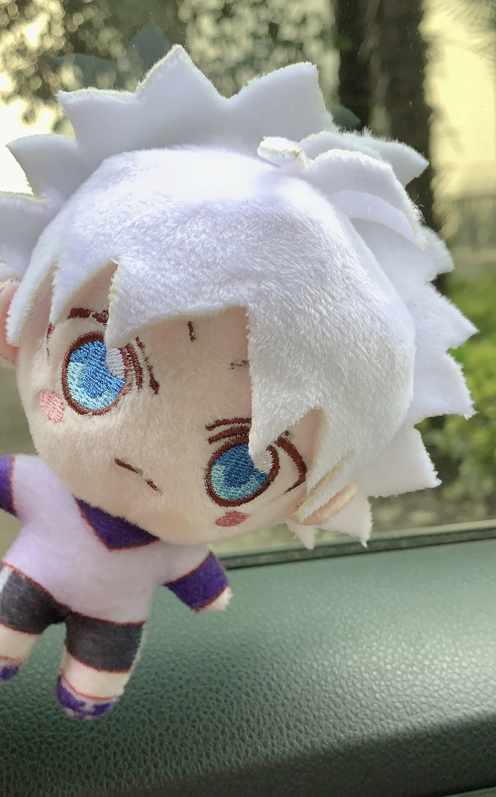 Плюшевая кукла HUNTER X Killua Zoldy с ограниченным дисплеем мягкая игрушка брелок
