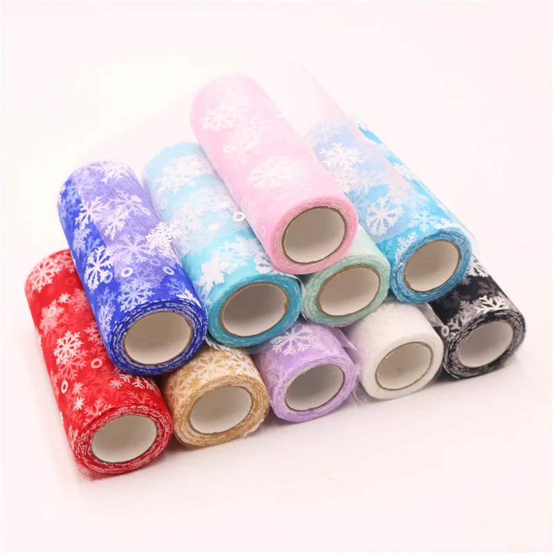 Baby Show Tulle Roll 15cm 10yard Snowflake Fabric Spool Tutu Birthday Gift Wedding DIY Tutu Skirt Party Favors Christmas Decor
Baby Show Tulle Roll 15cm 10yard Snowflake Fabric Spool Tutu Birthday Gift Wedding DIY Tutu Skirt Party Favors Christmas Decor