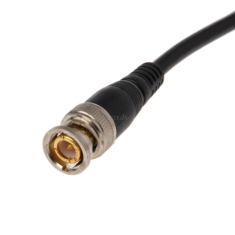 BNC Male To Male Nickel Plating Straight Crimp RG58 Pigtail Adapter Cable 0.5m newest Drop Ship