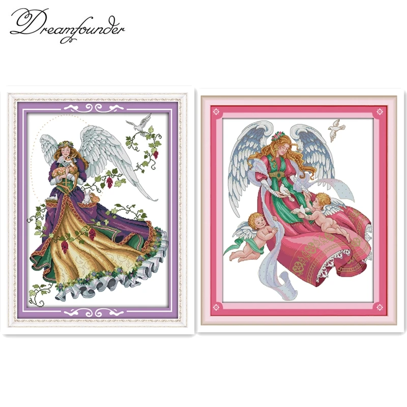 Angel 4 cross stitch kit aida 14ct 11ct count printed canvas stitches embroidery DIY handmade needlework
Angel 4 cross stitch kit aida 14ct 11ct count printed canvas stitches embroidery DIY handmade needlework