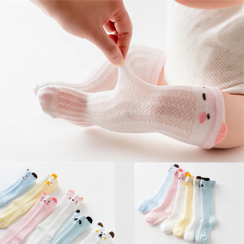 Гольфы для новорожденных и детей ясельного возраста дышащие мягкие носки с
