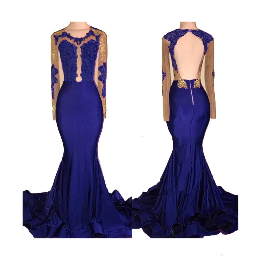 African Black and Gold Mermaid Prom Dress Long Sleeves Open Back Appliques Beads See Through Burgundy Evening Gowns
African Black and Gold Mermaid Prom Dress Long Sleeves Open Back Appliques Beads See Through Burgundy Evening Gowns