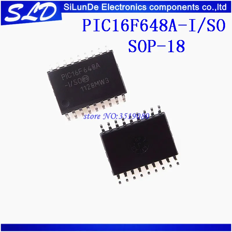 1pcs/lot PIC16F648A-I/SO SOP-18 16F648A-I/SO SOP18 PIC16F648A SOP PIC16F648 new and original in stock
1pcs/lot PIC16F648A-I/SO SOP-18 16F648A-I/SO SOP18 PIC16F648A SOP PIC16F648 new and original in stock