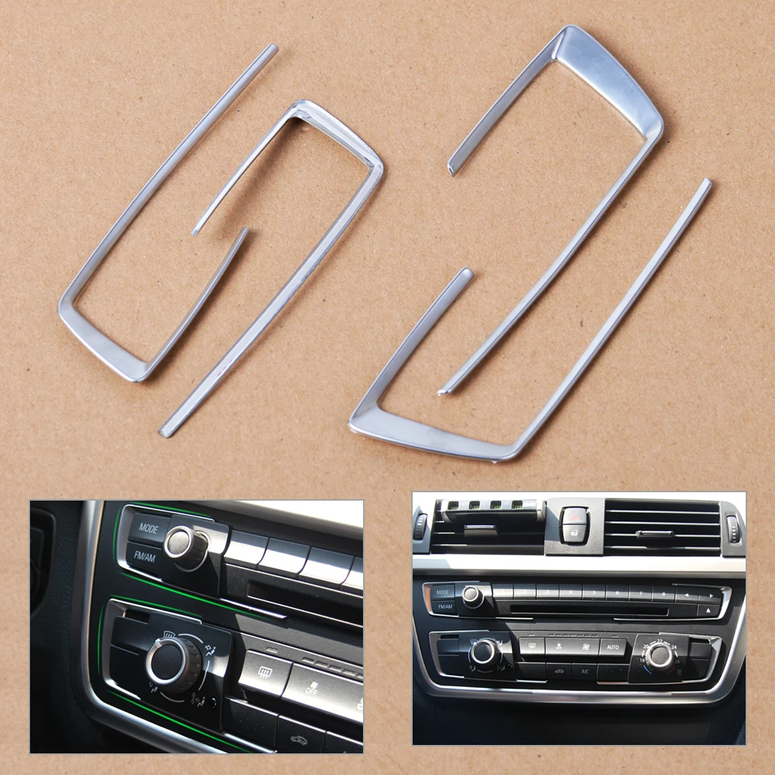 beler New 1Pc Chrome Dashboard Console Cover Trim Interior Car Stylings For BMW 3 4 Series F30 F32 F34 320 420 2013 2014 2015
beler New 1Pc Chrome Dashboard Console Cover Trim Interior Car Stylings For BMW 3 4 Series F30 F32 F34 320 420 2013 2014 2015